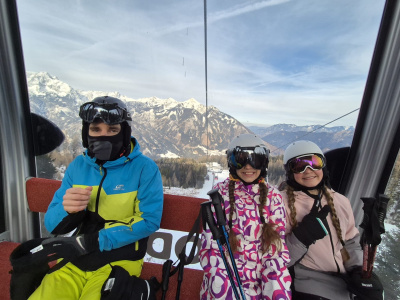 Lyžařský kurz - pondělí