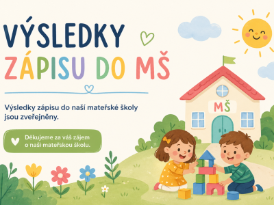 Výsledky zápisu do MŠ