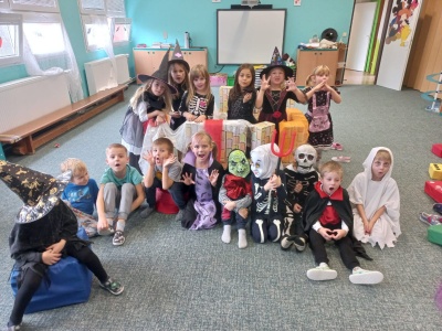 Halloween v MŠ - třída Motýlci