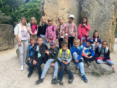 1.B v ZOO Praha