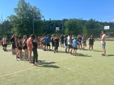 Sportovní den na 2. stupni
