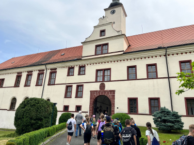 5. třídy na Komorním Hrádku