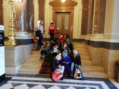 5.AB v Národním muzeu