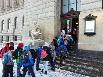 5.AB v Národním muzeu
