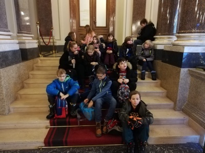 5.AB v Národním muzeu