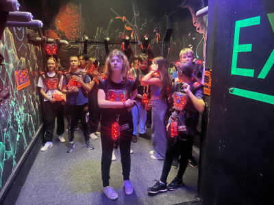 Laser Game - školní výlet 7.A