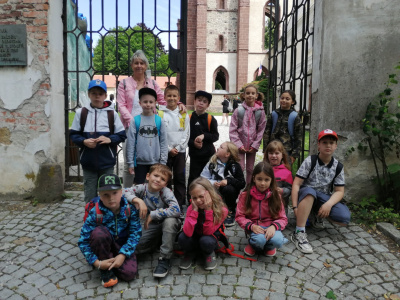 2.B si prohlédla klášter v Sázavě