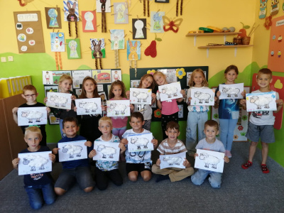 1.B a první měsíc ve škole