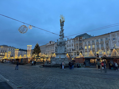 Předvánoční Linec